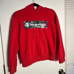 Champion Red Boy’s Hoodie
